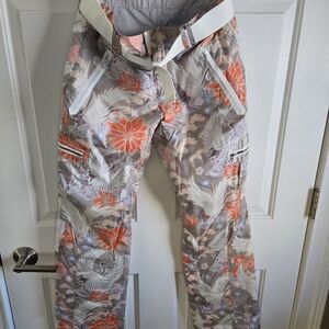 Bogner Wmns Teri Ski Pants, Sz. 6 Long, Floral Print, NWT
